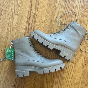 Sam Edelman Garret Combat Boot Cedarwood Tan